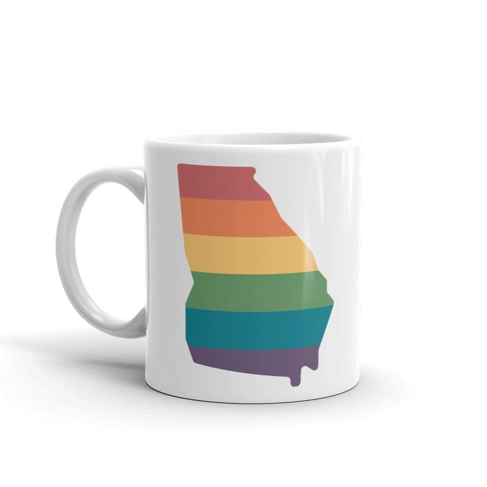 Georgia Rainbow Mug