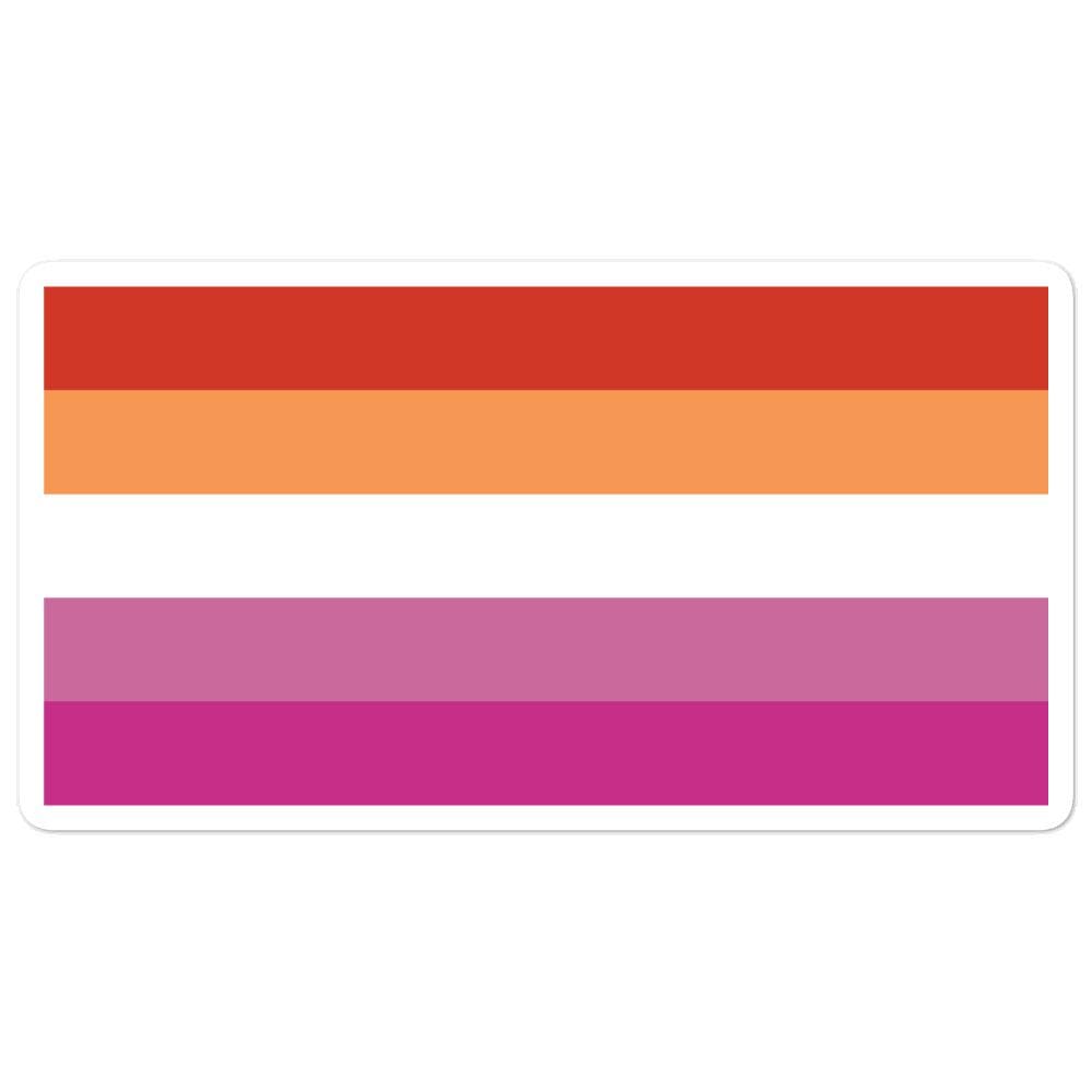 Lesbian Flag Stickers