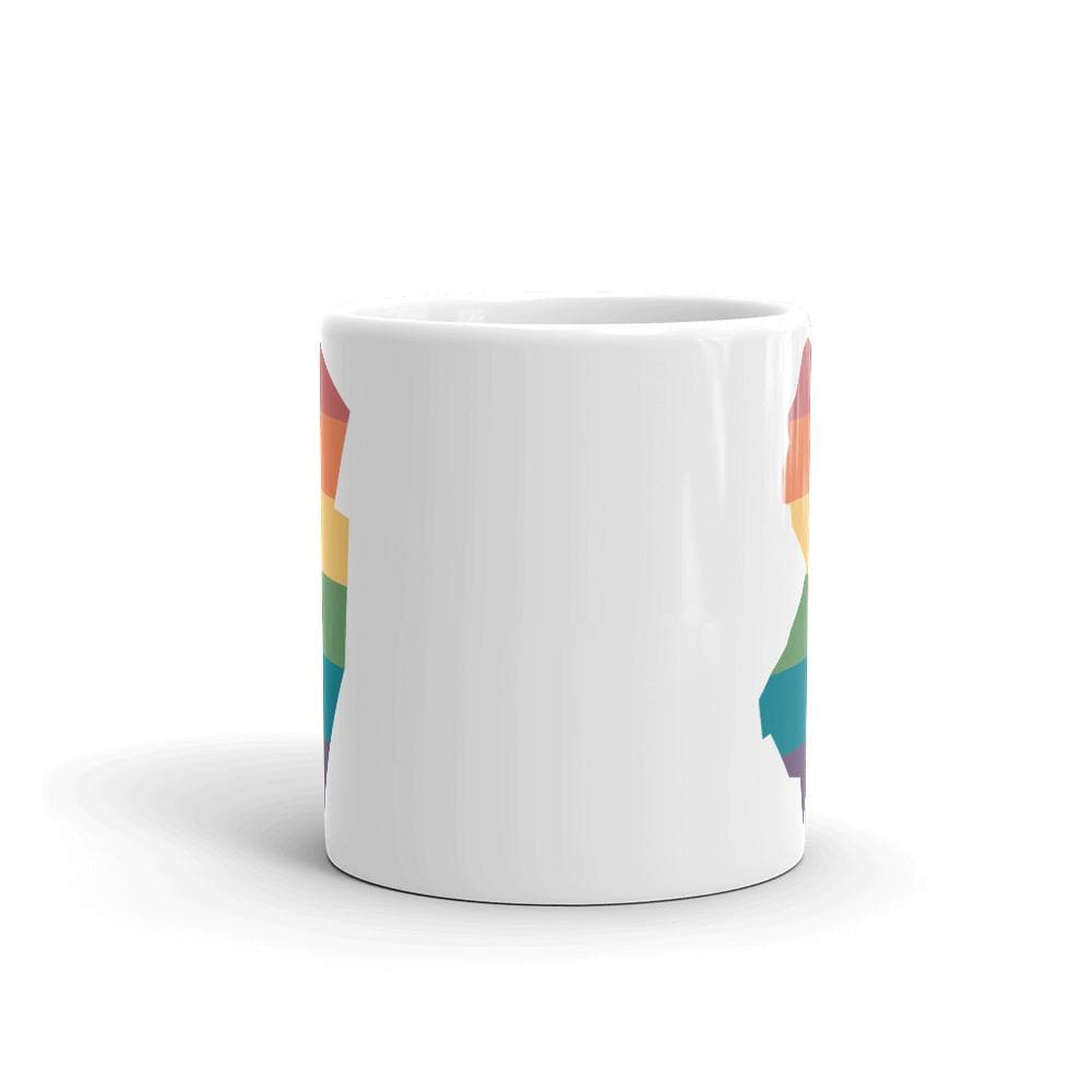 Taza arcoiris de Nueva Jersey