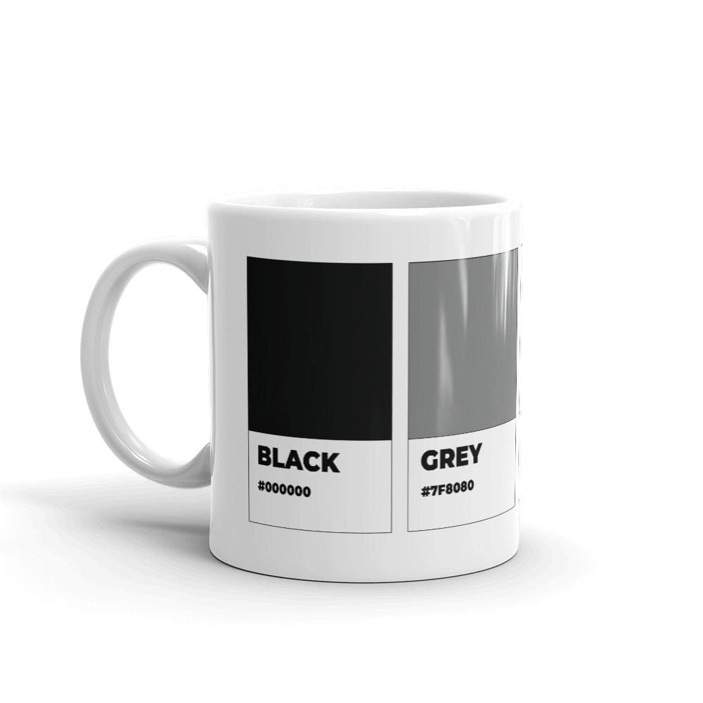 Taza de colores asexuales