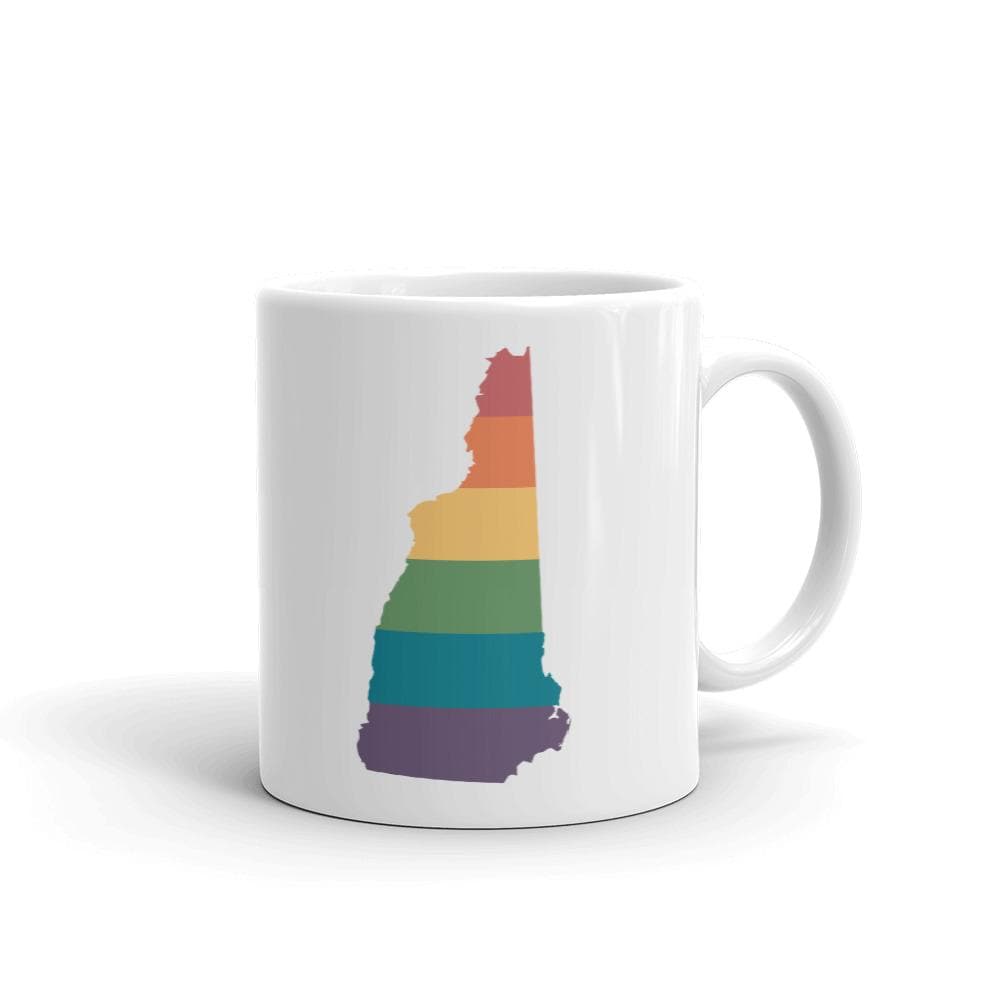 Tasse arc-en-ciel du New Hampshire