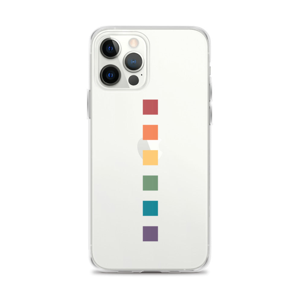 Rainbow Squares iPhone Case