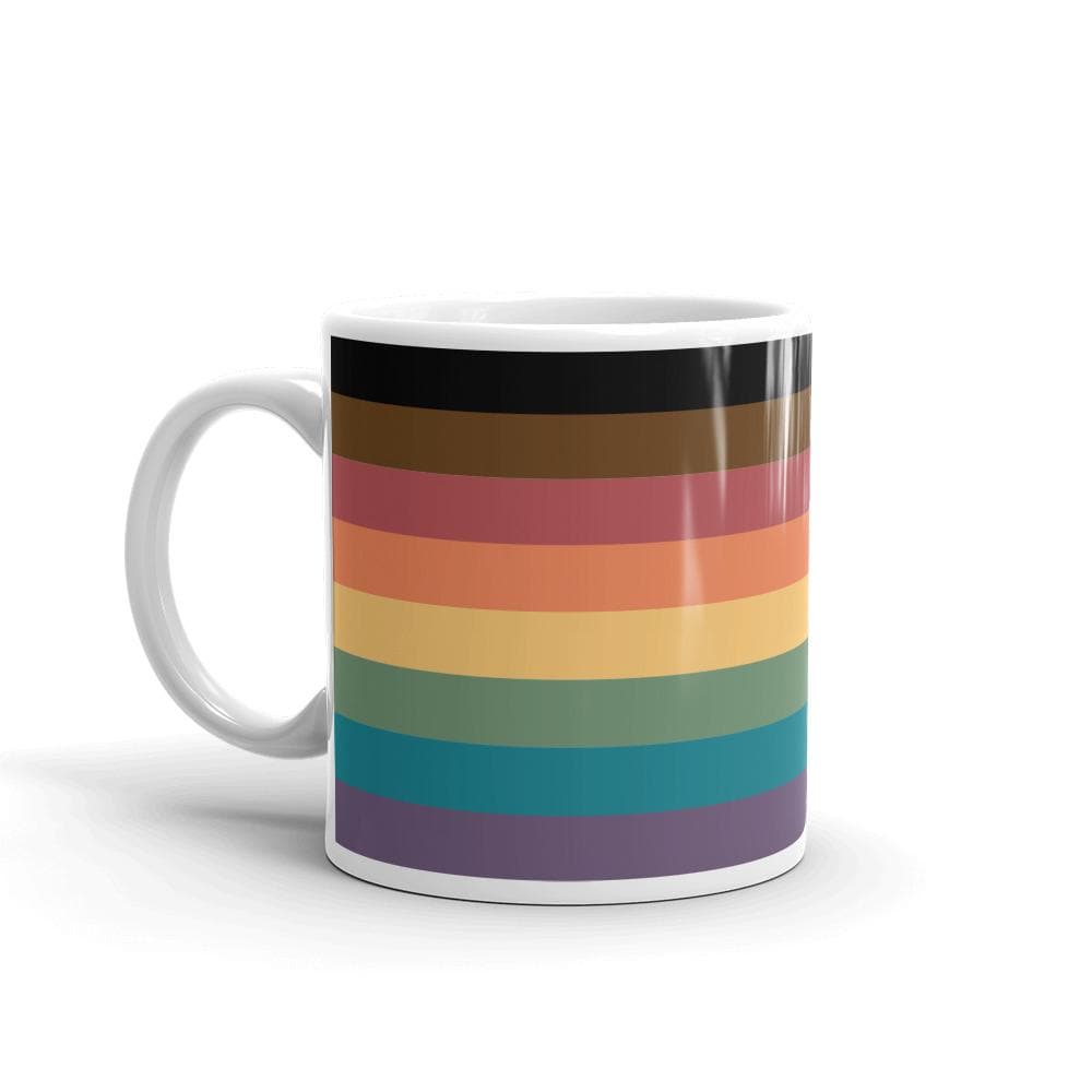 Inclusive Stripes Pride Mug