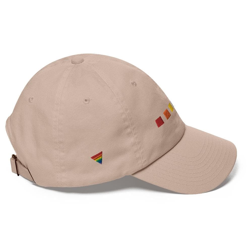 Rainbow Squares Dad Hat