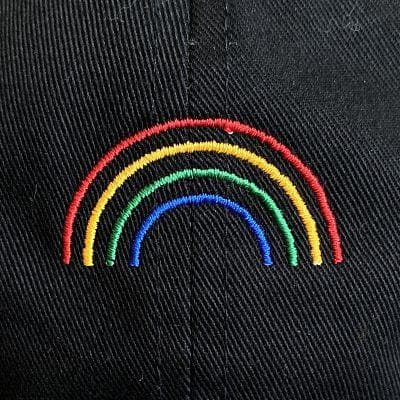 Rainbow Arch Dad Hat