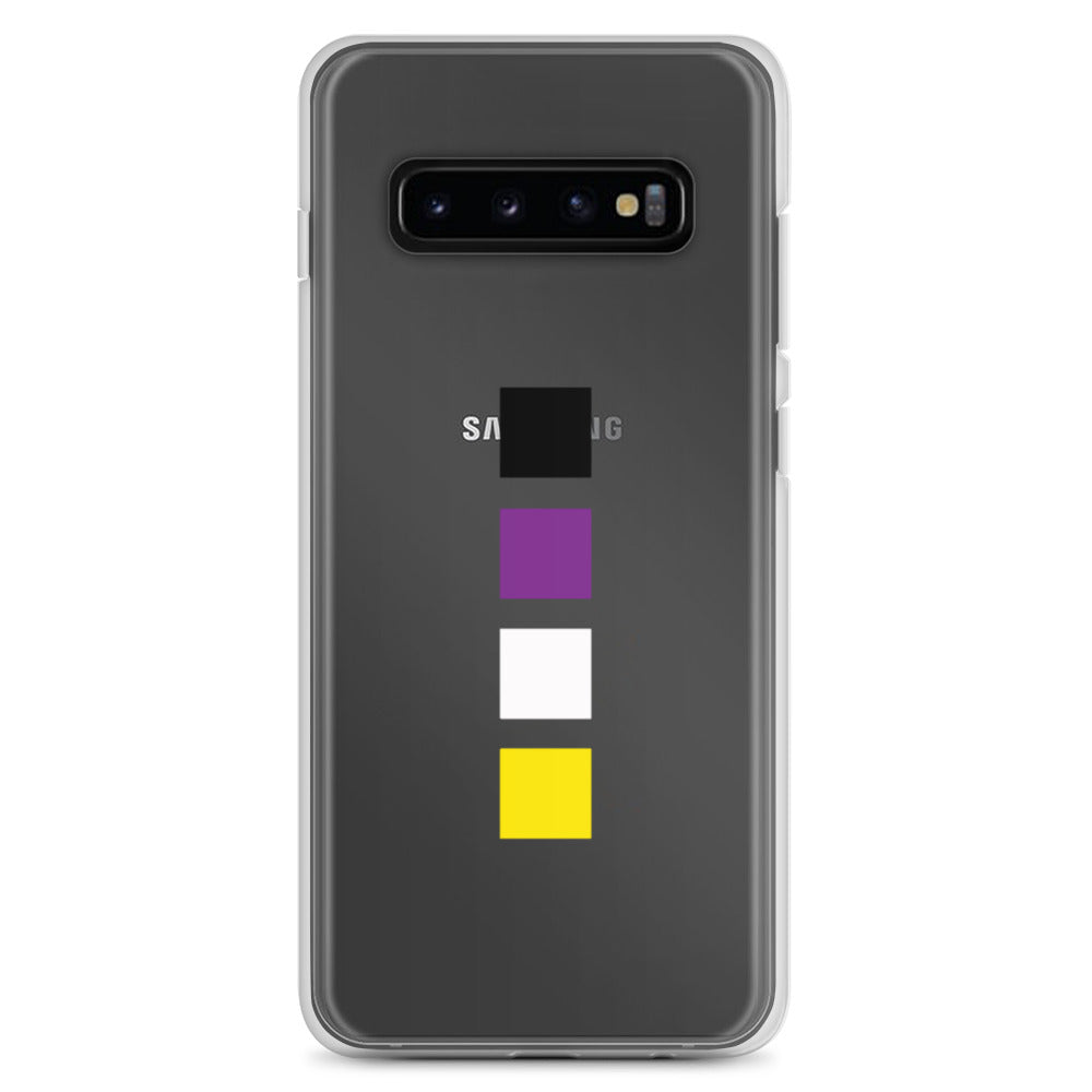 Funda para Samsung con cuadrados no binarios