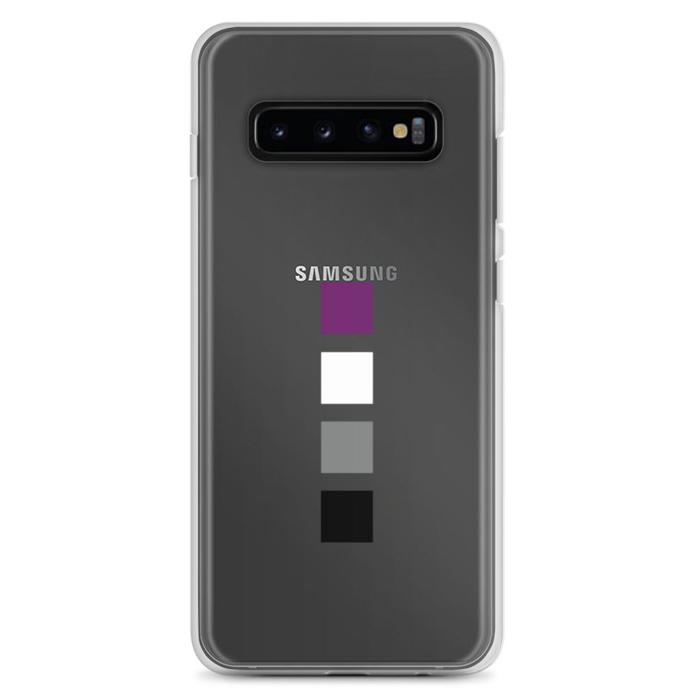Funda para Samsung con cuadrados asexuales