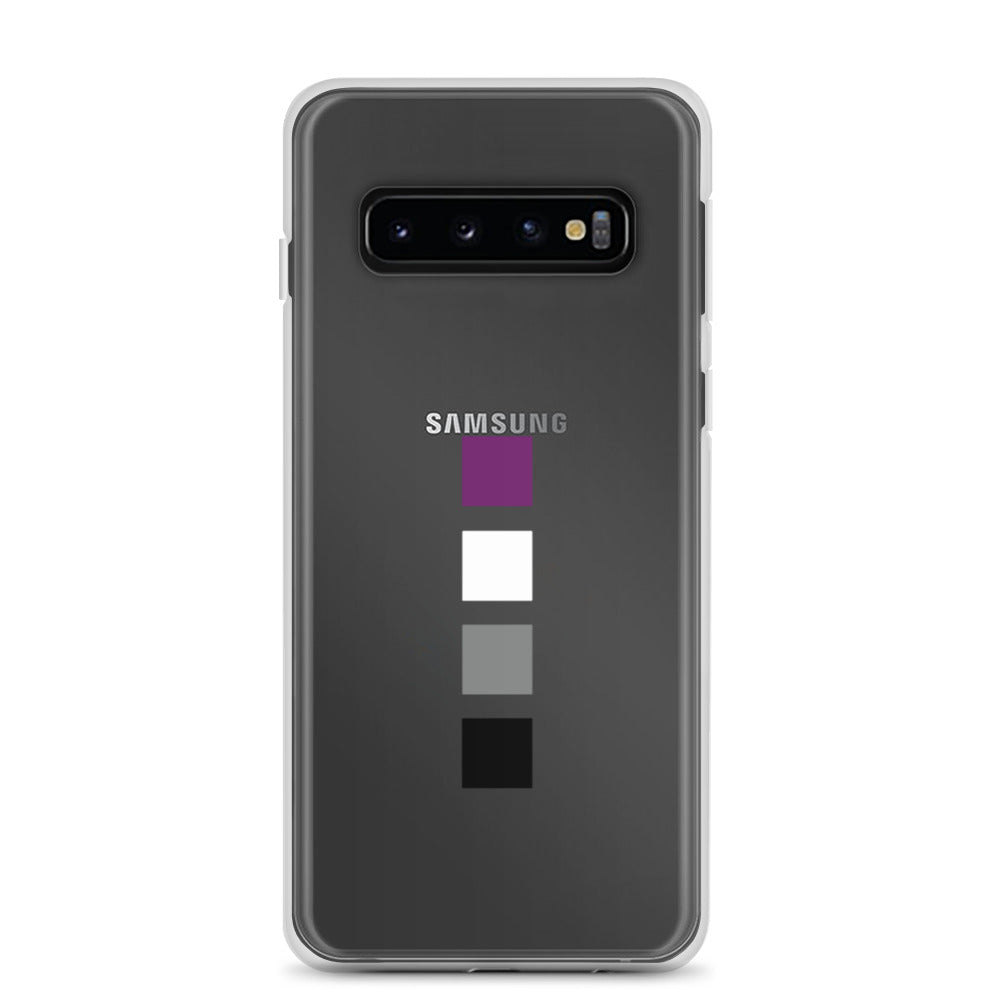 Funda para Samsung con cuadrados asexuales