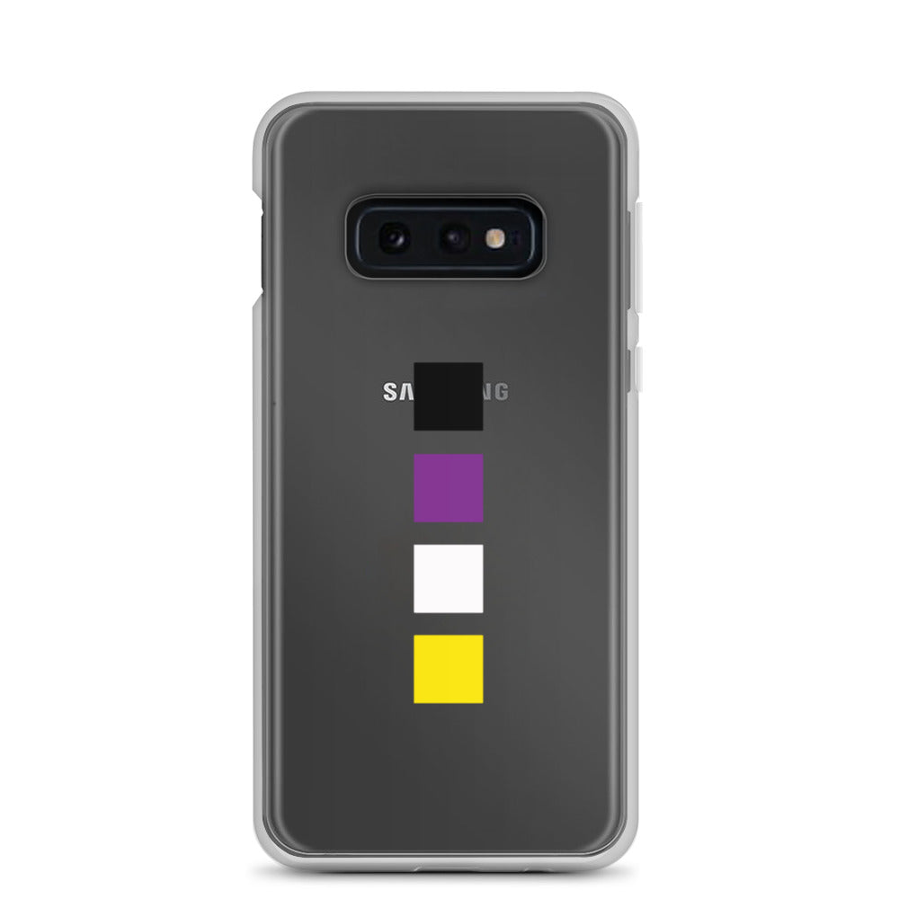 Funda para Samsung con cuadrados no binarios