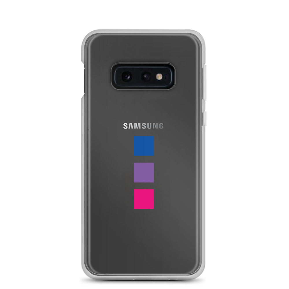 Funda para Samsung con cuadrados bisexuales
