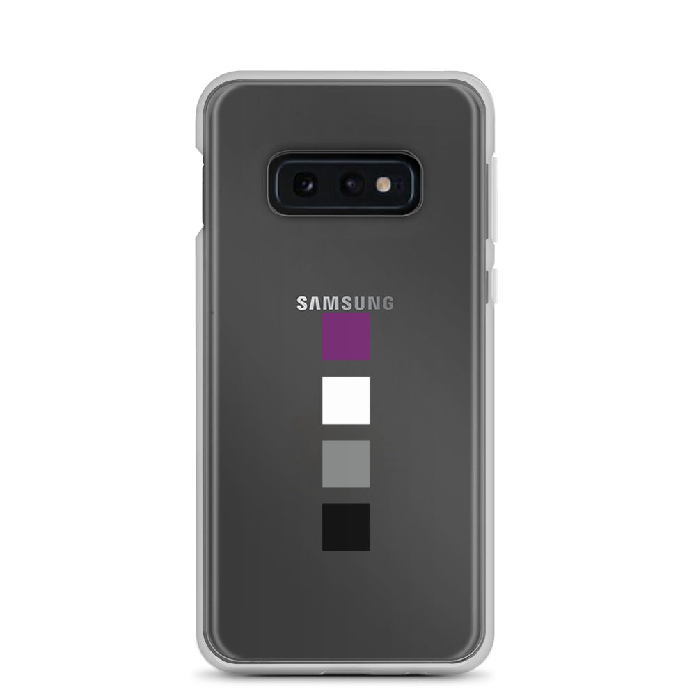 Funda para Samsung con cuadrados asexuales