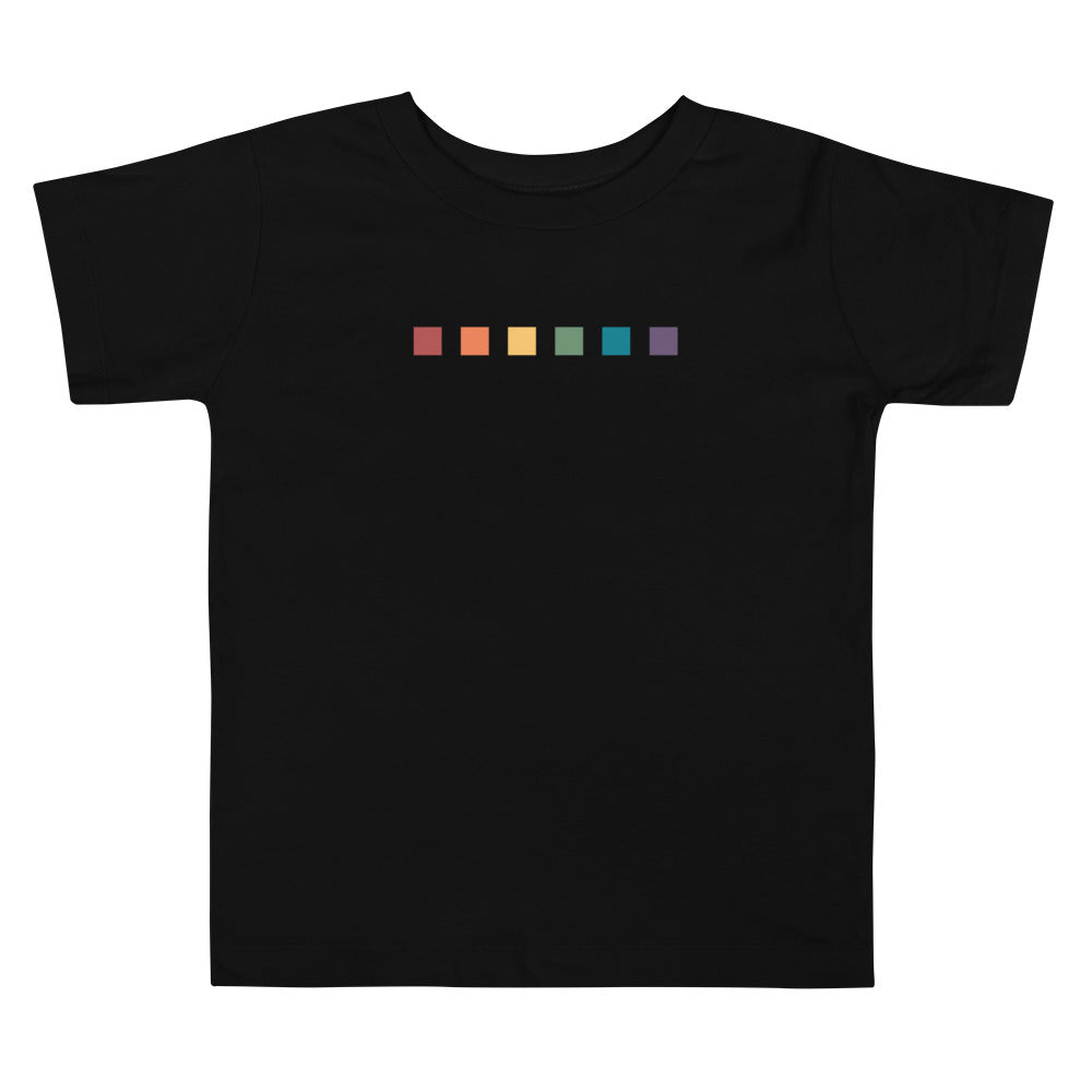 Rainbow Squares Toddler T-Shirt