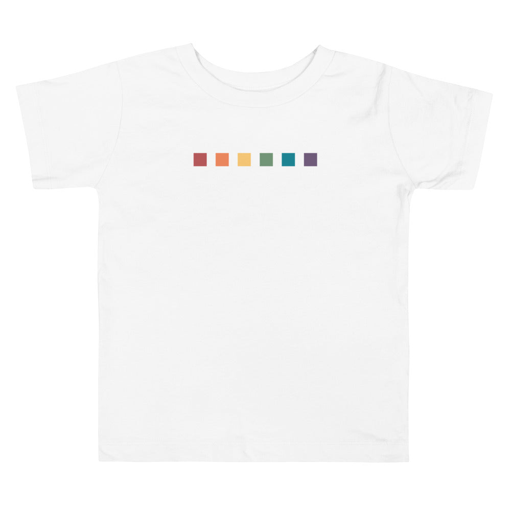 Rainbow Squares Toddler T-Shirt