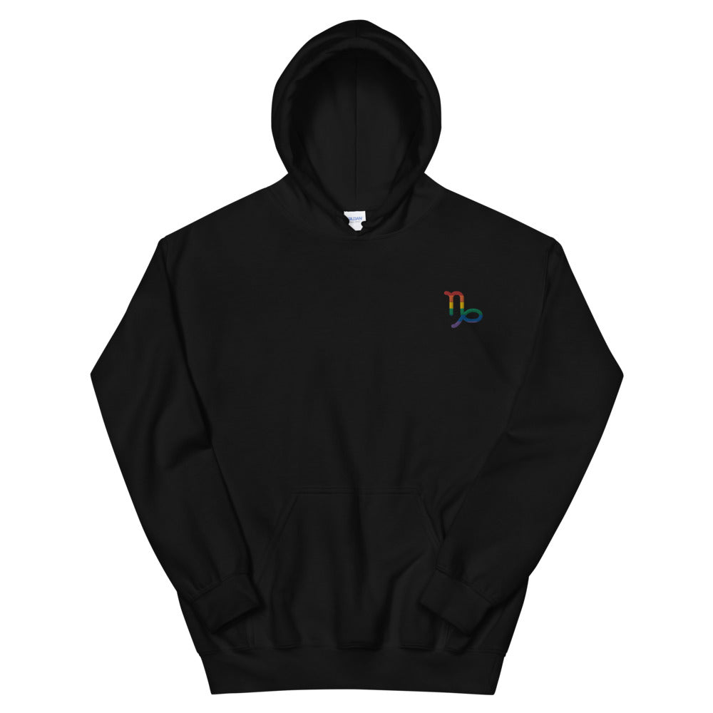 Capricorn Embroidered Hoodie