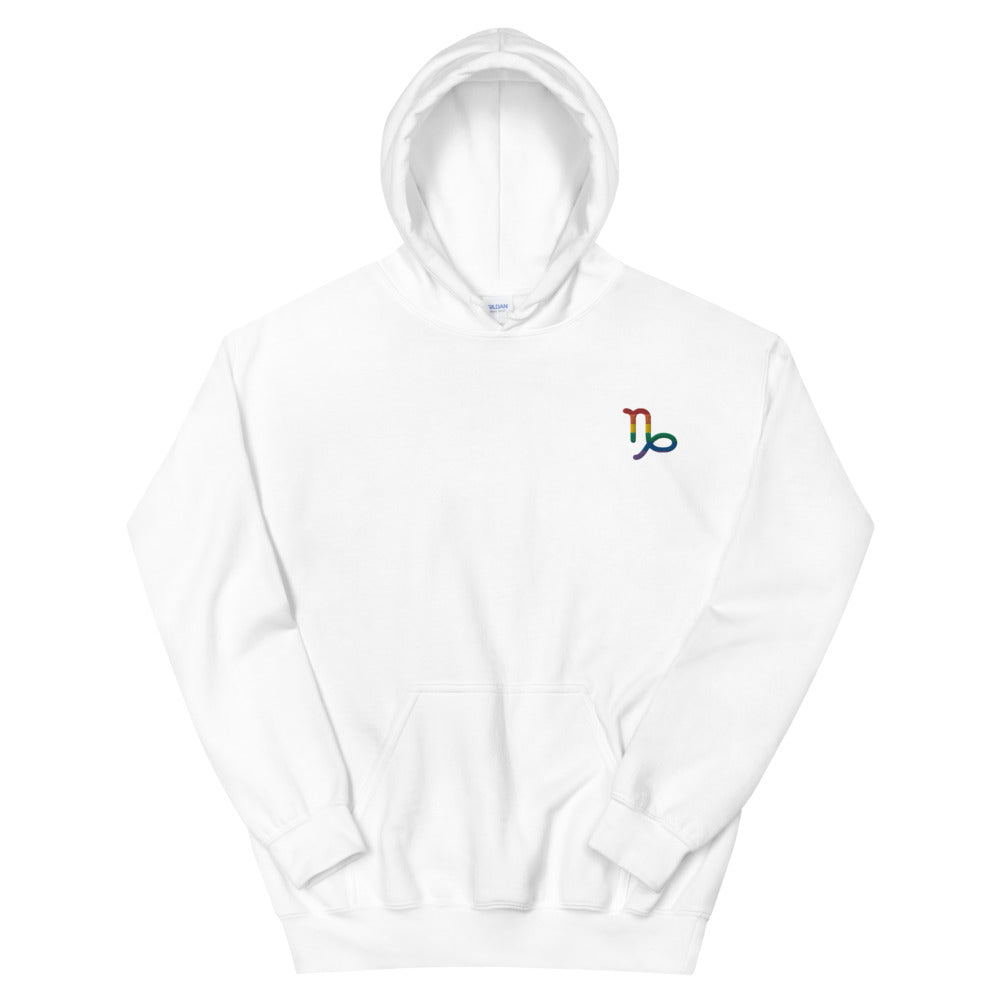 Capricorn Embroidered Hoodie