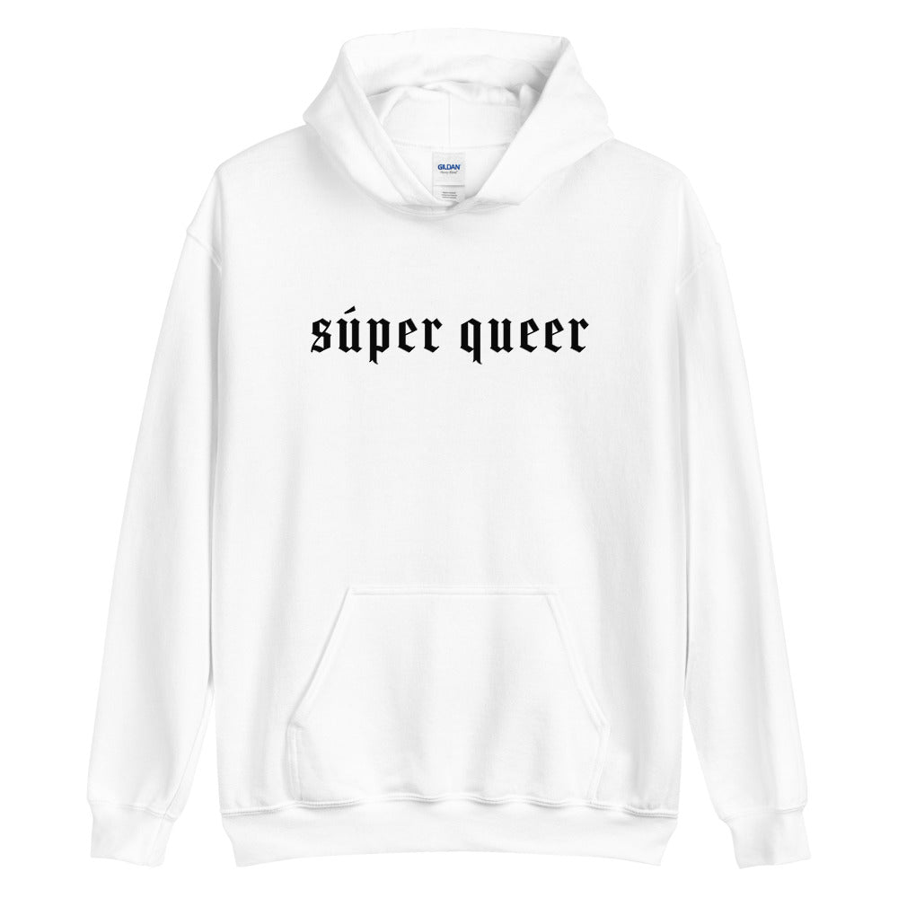 Sudadera con capucha Súper Queer