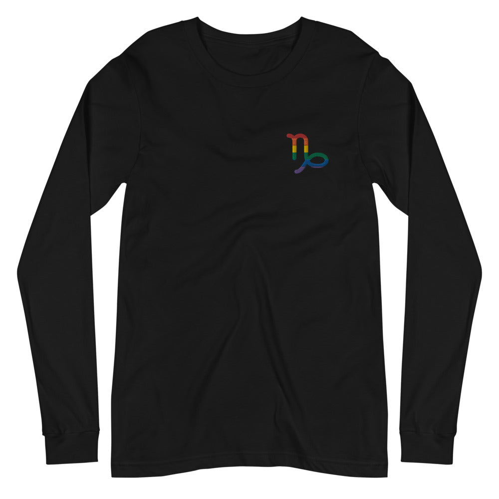 Capricorn Embroidered Long Sleeve