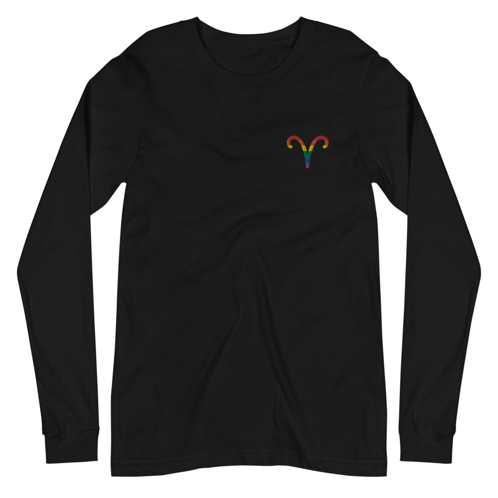 Aries Embroidered Long Sleeve