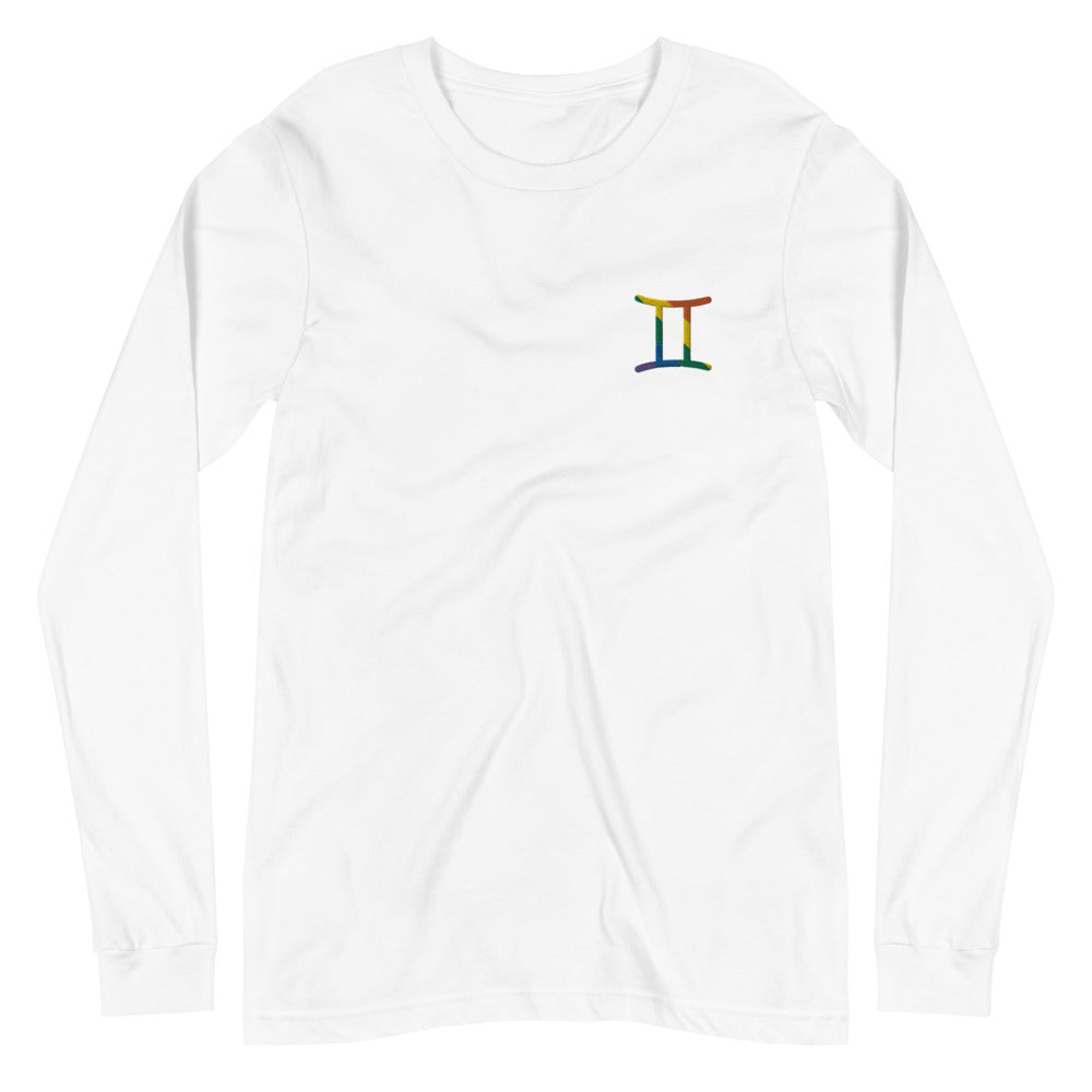 Gemini Embroidered  Long Sleeve