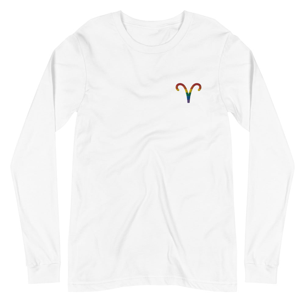 Aries Embroidered Long Sleeve