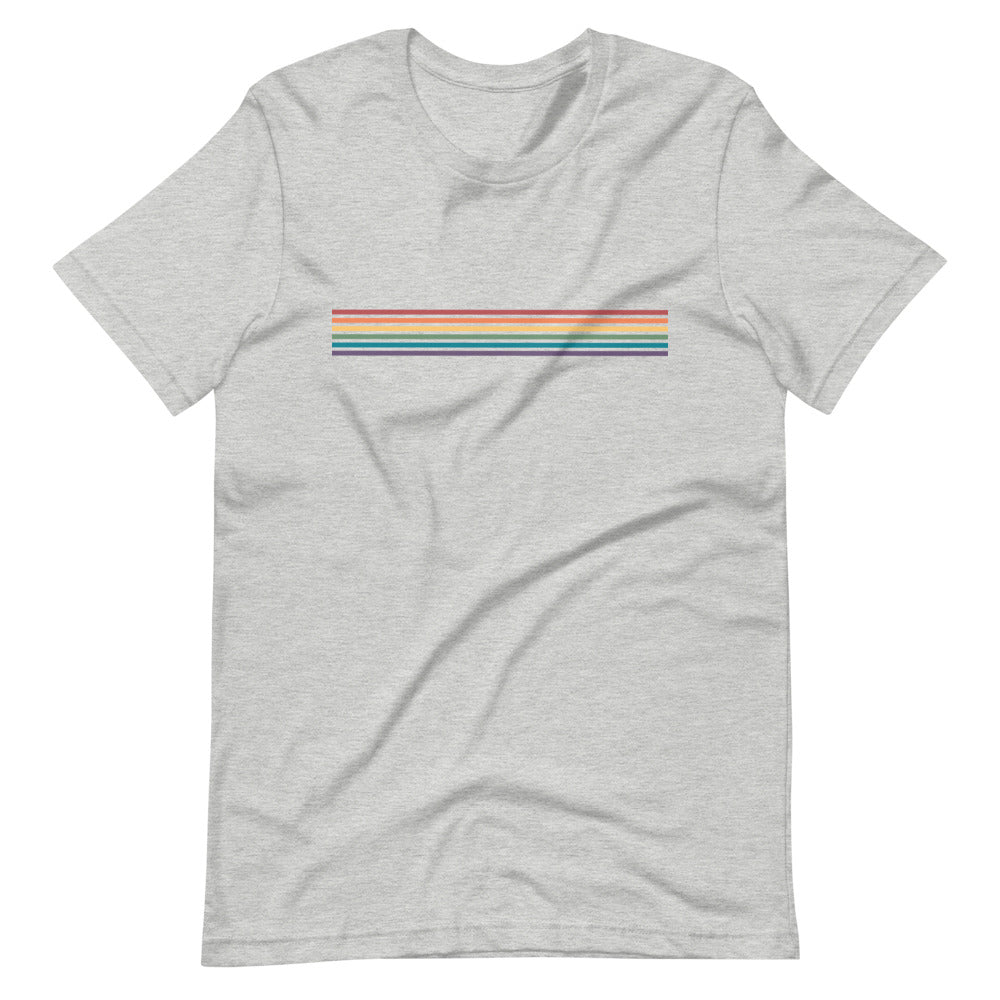 Rainbow Stripes Unisex T-Shirt