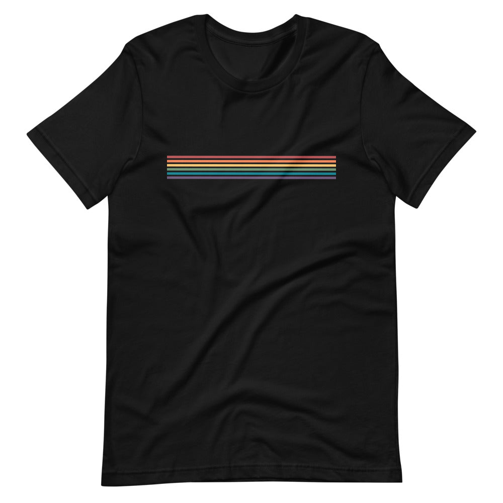 Rainbow Stripes Unisex T-Shirt