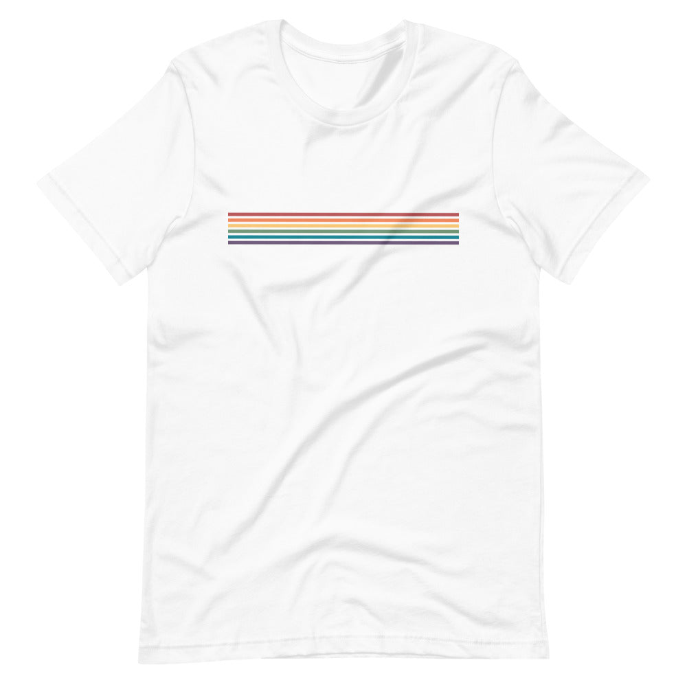 Rainbow Stripes Unisex T-Shirt