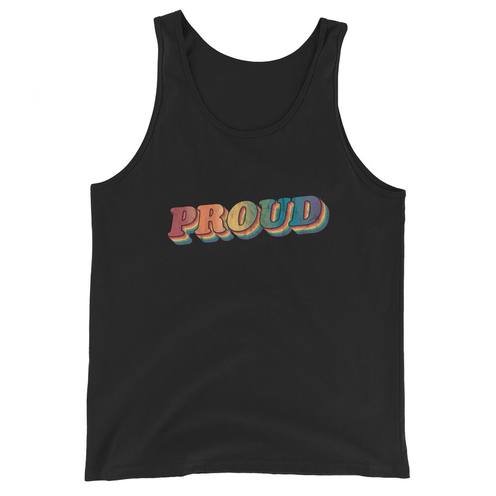 Retro Proud Unisex Tank Top