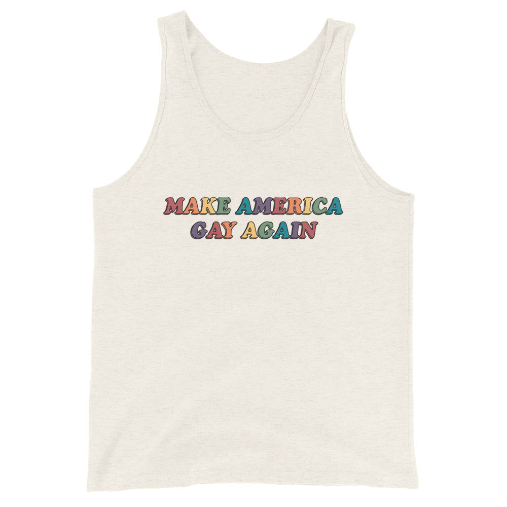 Make America Gay Again Unisex Tank Top