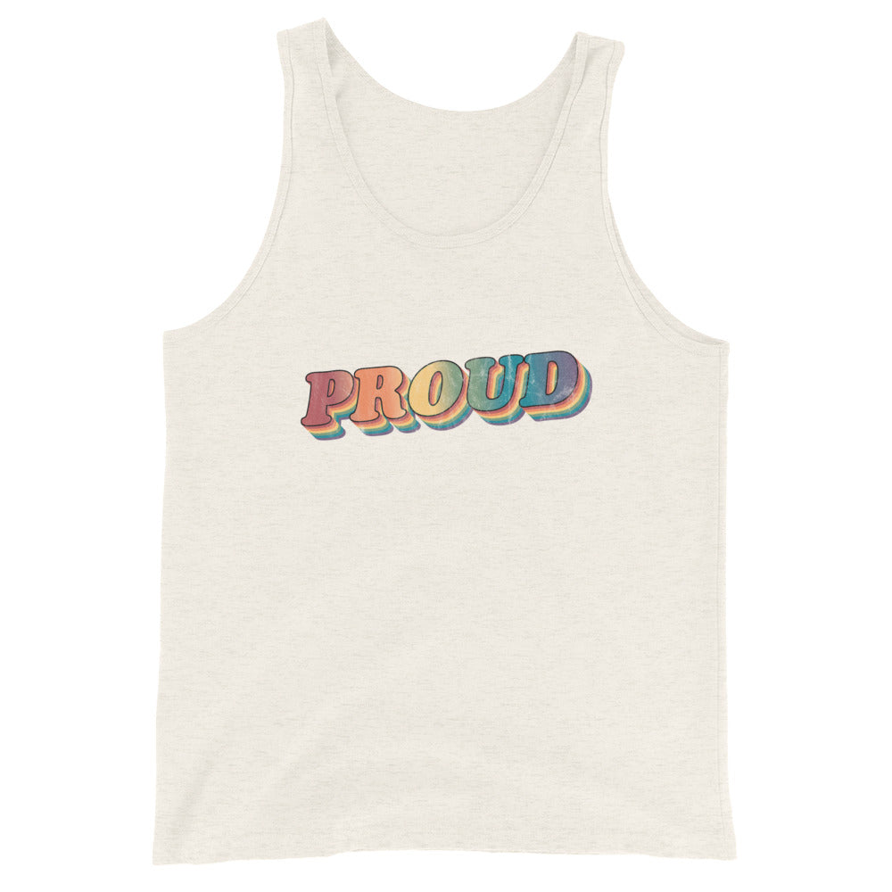 Retro Proud Unisex Tank Top