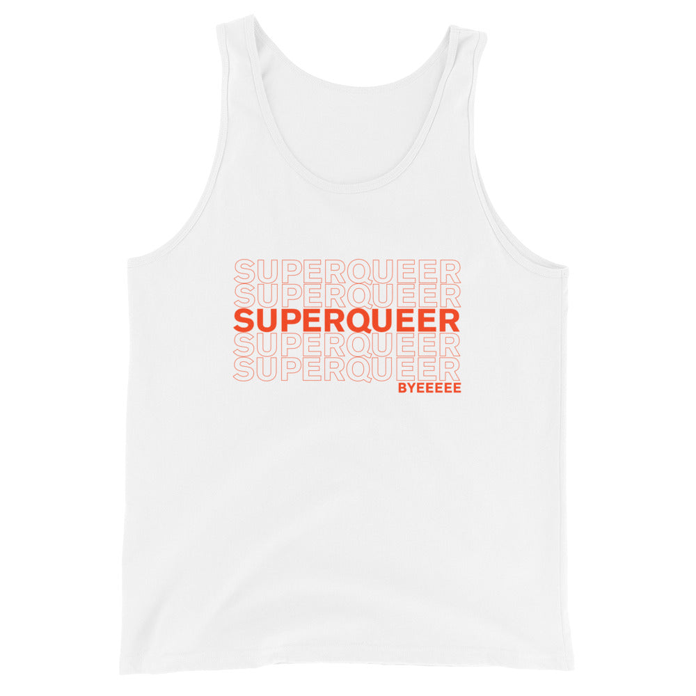 Camiseta sin mangas unisex Super Queer