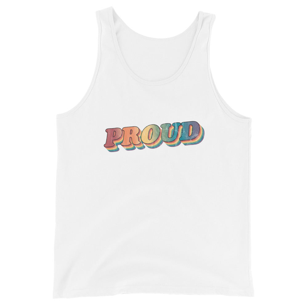 Retro Proud Unisex Tank Top