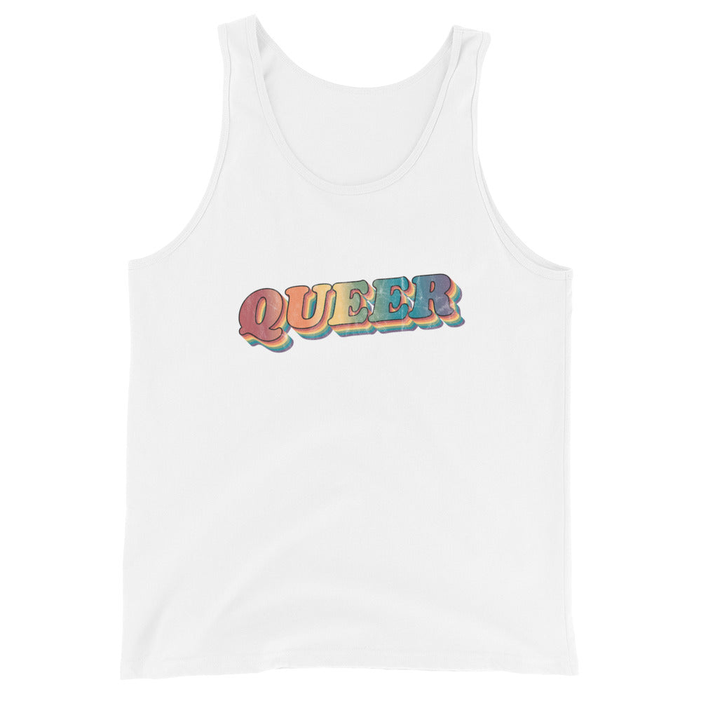 Retro Queer Unisex Tank Top