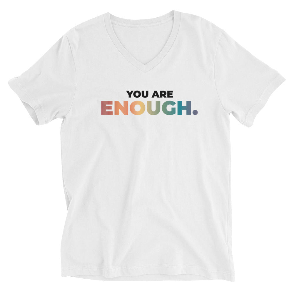 Eres suficiente unisex cuello en V