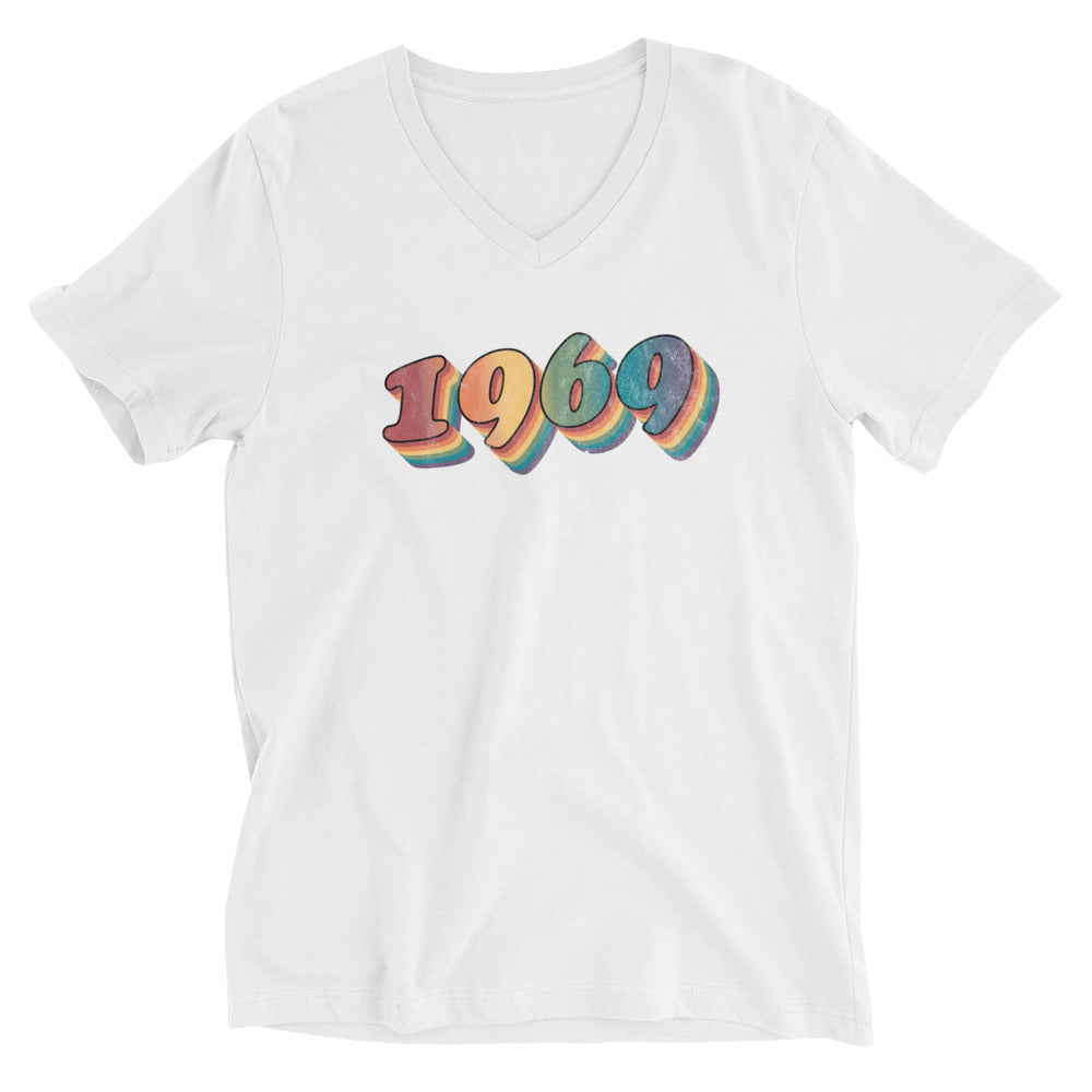 Retro 1969 Unisex V-Neck