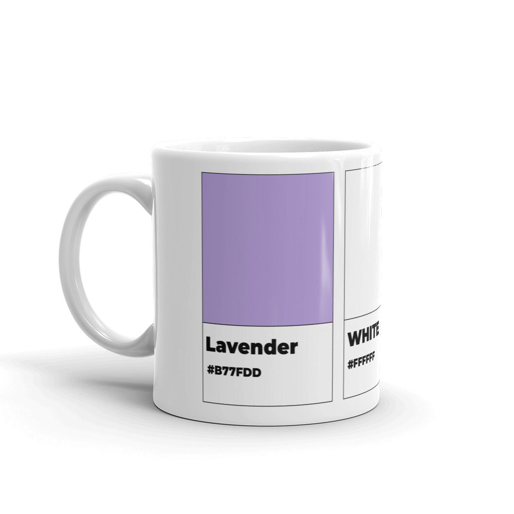 Taza con colores queer