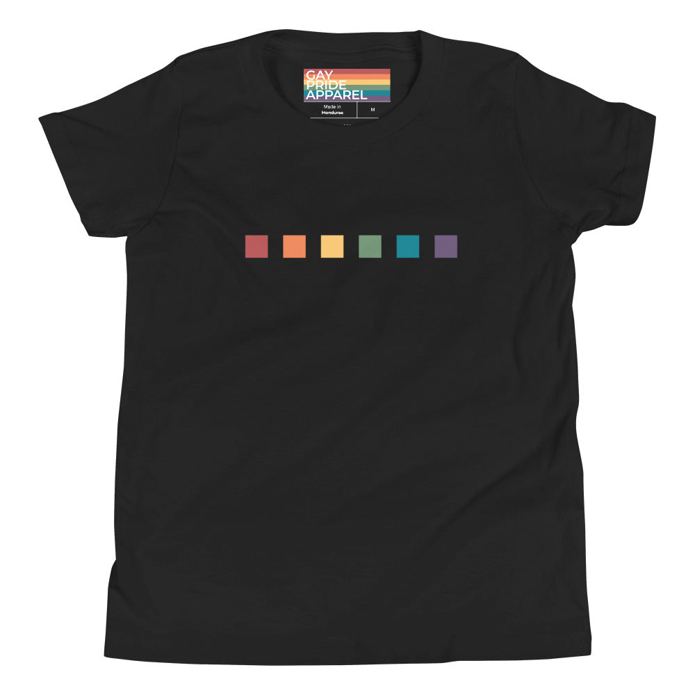 Rainbow Squares Youth T-Shirt